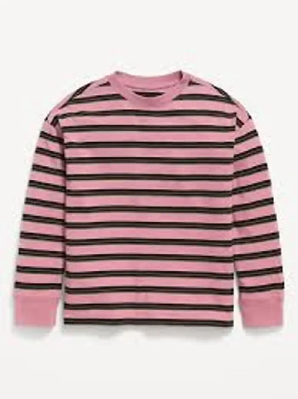Old Navy - Boys - Striped Oversized Long-Sleeve T-Shirt - Size XXL